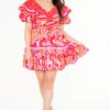 Alden Adair Mini- Harper Dress In Lovers Lane