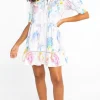 Alden Adair Mini- Kaiya Dress Pacific
