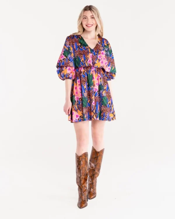 Alden Adair Mini- Macy Dress Jungle Queen