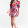 Alden Adair Mini- Piper Dress In Trippy