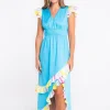 Alden Adair Midi- Willow Dress Ocean