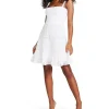 BB Dakota Mini- Happy Tiers Dress White