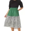 Crosby By Mollie Burch Midi- Barrett Dress Well Marked