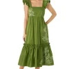 Crosby By Mollie Burch Midi- Bryce Dress