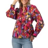 Crosby By Mollie Burch Blouses- Renny Top Daily Disco