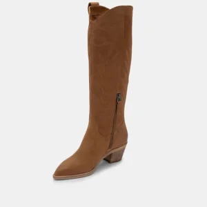 Dolce Vita Boot- Solei Boots Whiskey Nubuck