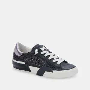 Dolce Vita Sneaker- Zina Black Perforated
