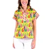 Emily McCarthy Blouses- Poppy Pullover Peekaboo
