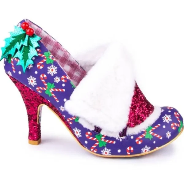 Irregular Choice Heel- Festive Flack