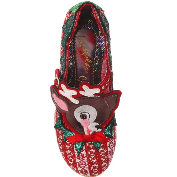 Irregular Choice Heel- Reindeer Games