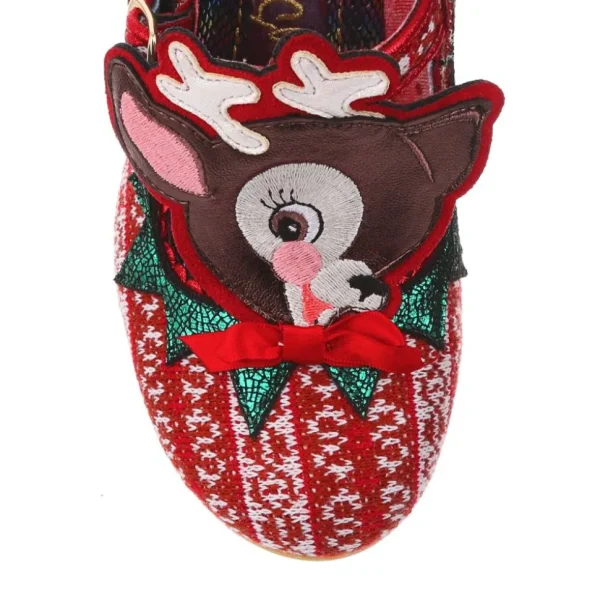 Irregular Choice Heel- Reindeer Games