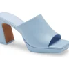 Jeffrey Campbell Mules- Caviar Dusty Blue