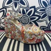 Jeffrey Campbell Wedge- Dazing Floral Wedge Sandal