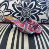 Jeffrey Campbell Heel- Mr Big Bow Red Navy Multi