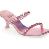 Jeffrey Campbell Heel- Mrs Big 2 Pink Inidescent Combo