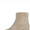 Jeffrey Campbell Boot- Peace-Out Beige Suede Combo
