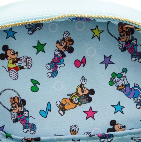 Loungefly Bags- Disney Mousercise Mini Backpack