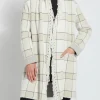 Lysse Coats- Mystic Fringe Sweater Coat Winterland Plaid