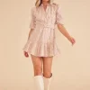 MINKPINK Mini- Freya Belted Mini Dress