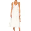 MINKPINK Midi- Lola White Midi Dress
