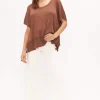 Project Social T T-Shirts- Dalette Maple Rib Tee