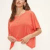Project Social T T-Shirts- Dani Mesh Tee Summer Cherry
