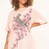 Project Social T T-Shirts- Tiger Fleur Oversized Tee