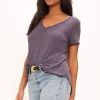 Project Social T T-Shirts- Wearever Tee Moondust Purple