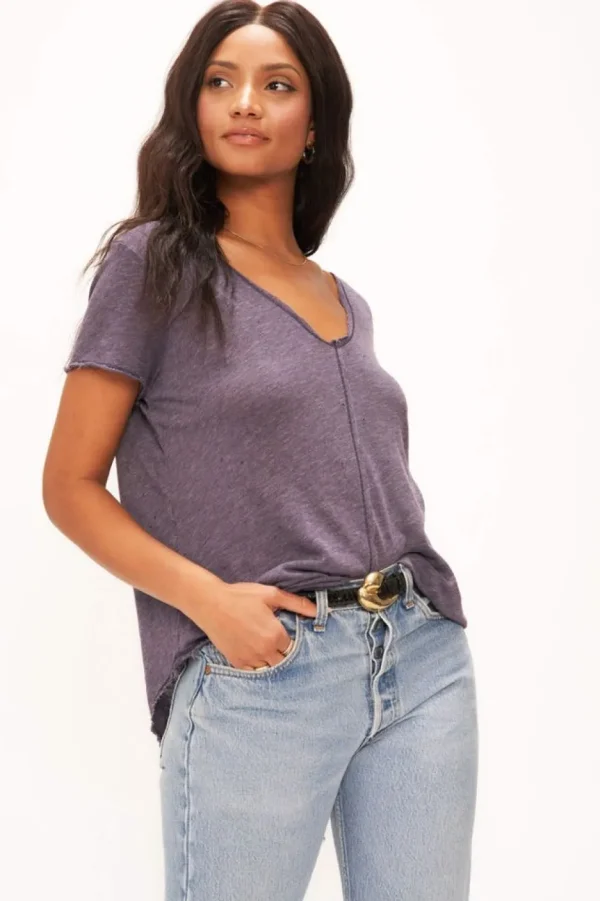 Project Social T T-Shirts- Wearever Tee Moondust Purple