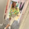 Queen of Sparkles Sweatshirts- Neon Green Lucky Charm Icon Sweatshirt