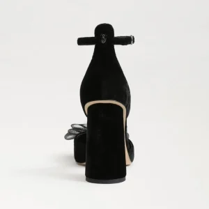 Sam Edelman Heel- Colter Ankle Strap Block Heel Black