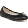 Sam Edelman Flat- Felicia Black Leather
