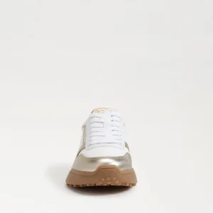 Sam Edelman Sneaker- Layla Sneaker White/Gold