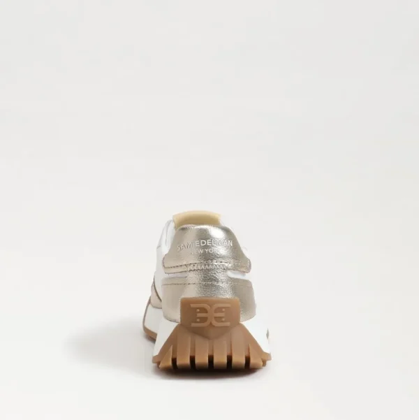 Sam Edelman Sneaker- Layla Sneaker White/Gold