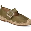Sam Edelman Flat- Maddy Mary Jane Espadrille Wild Moss