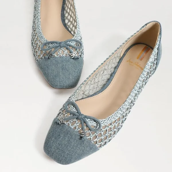 Sam Edelman Flat- May Denim Ballet Flat