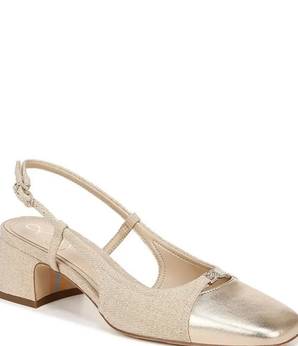 Sam Edelman Heel- Tarra 2 Gold Slingback