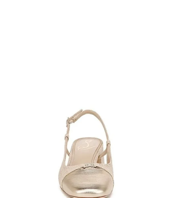 Sam Edelman Heel- Tarra 2 Gold Slingback