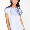 S'edge Apparel Blouses-S'Edge Apparel Astor Top Party Peri