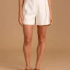 S'edge Apparel Shorts-S'Edge Apparel Maya Short In Bone