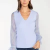 S'edge Apparel Blouses-S'Edge Apparel Murphy Top Party Peri