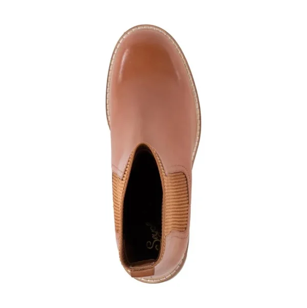 Seychelles Boot- Far-Fetched Cognac Knit Boot