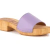 Seychelles Sandal- Marine Layer Lavender Slide