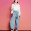 Sister Jane Pants- Cleo Striped Cargo Trousers