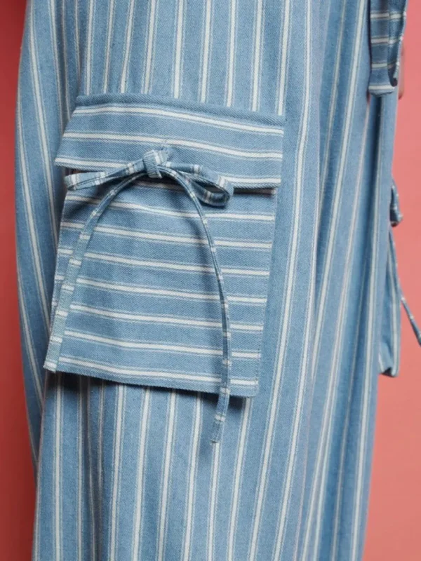Sister Jane Pants- Cleo Striped Cargo Trousers