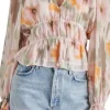 Steve Madden Blouses- Ardenne Floral Top