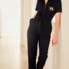 Sugarhill Brighton Jumpsuit- Billy Boilersuit Leopard Pocket