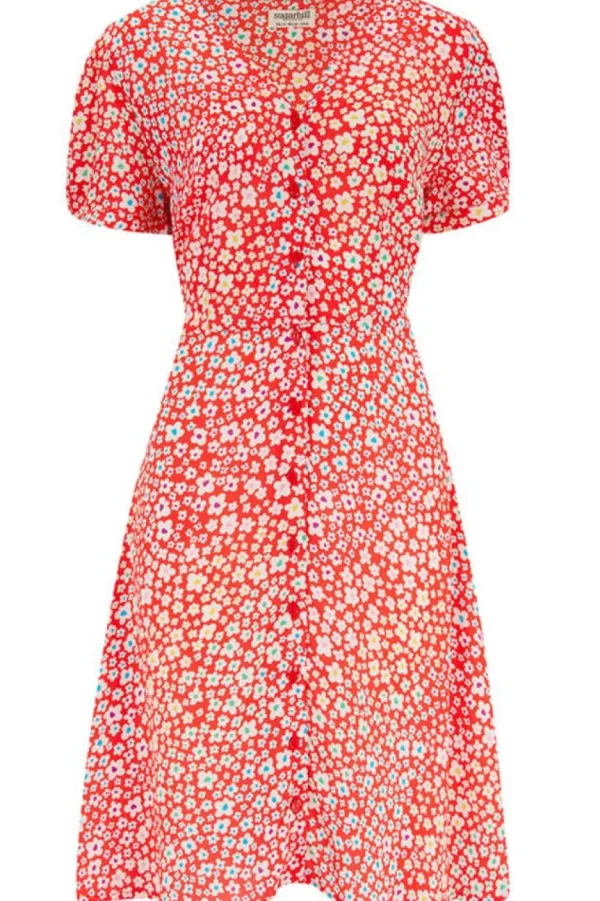 Sugarhill Brighton Mini- Gail Dress Rainbow Daisies