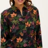 Sugarhill Brighton Blouses- Joy Shirt Jungle Life