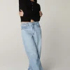 Unpublished Jeans- Rumi High-Rise Stacked Leg In Highland